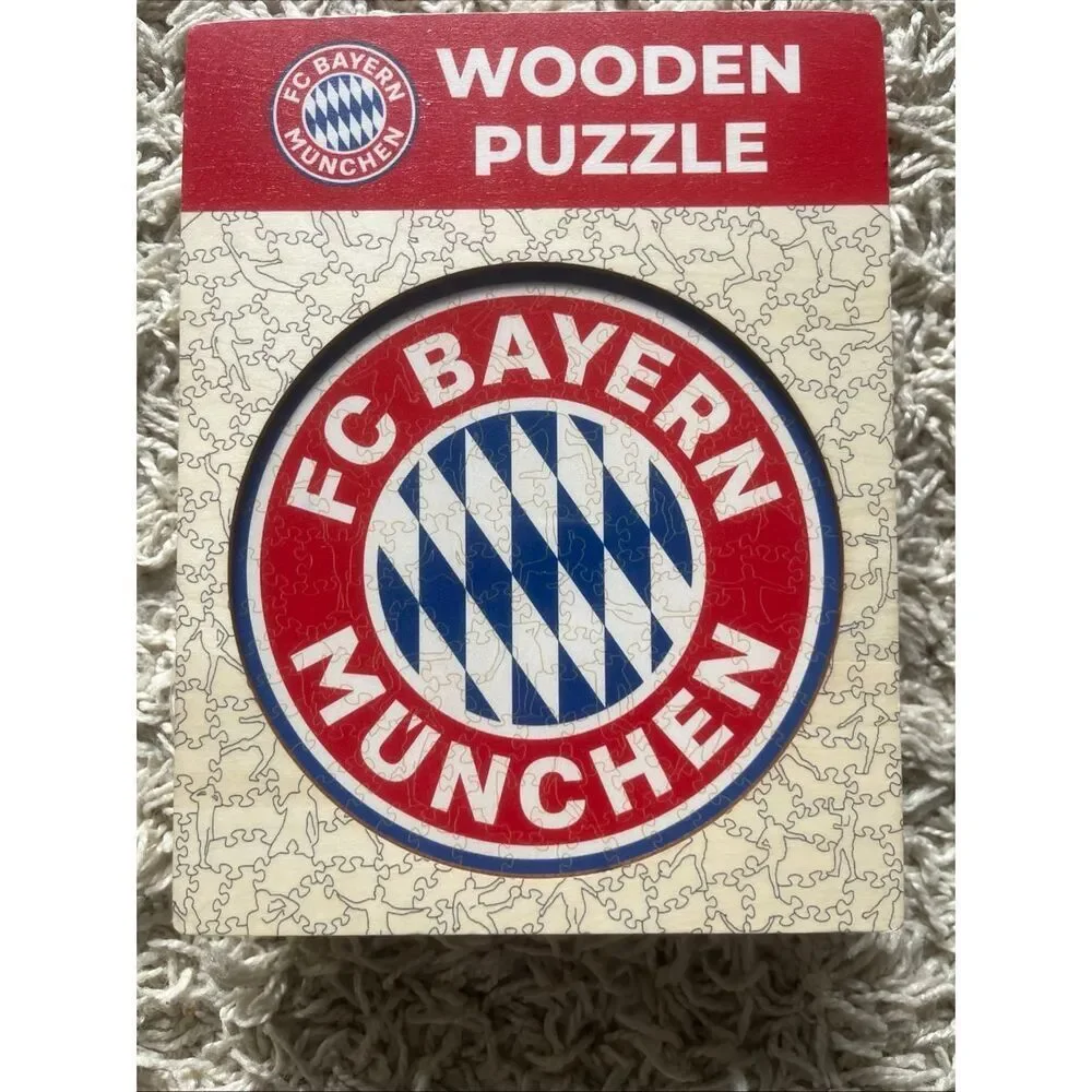 FC Bayern München, Wooden Puzzle New Sealed
